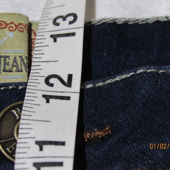 😀Bogo👛Jeans Stretch Jeans Dark blue - Picture 7 of 8